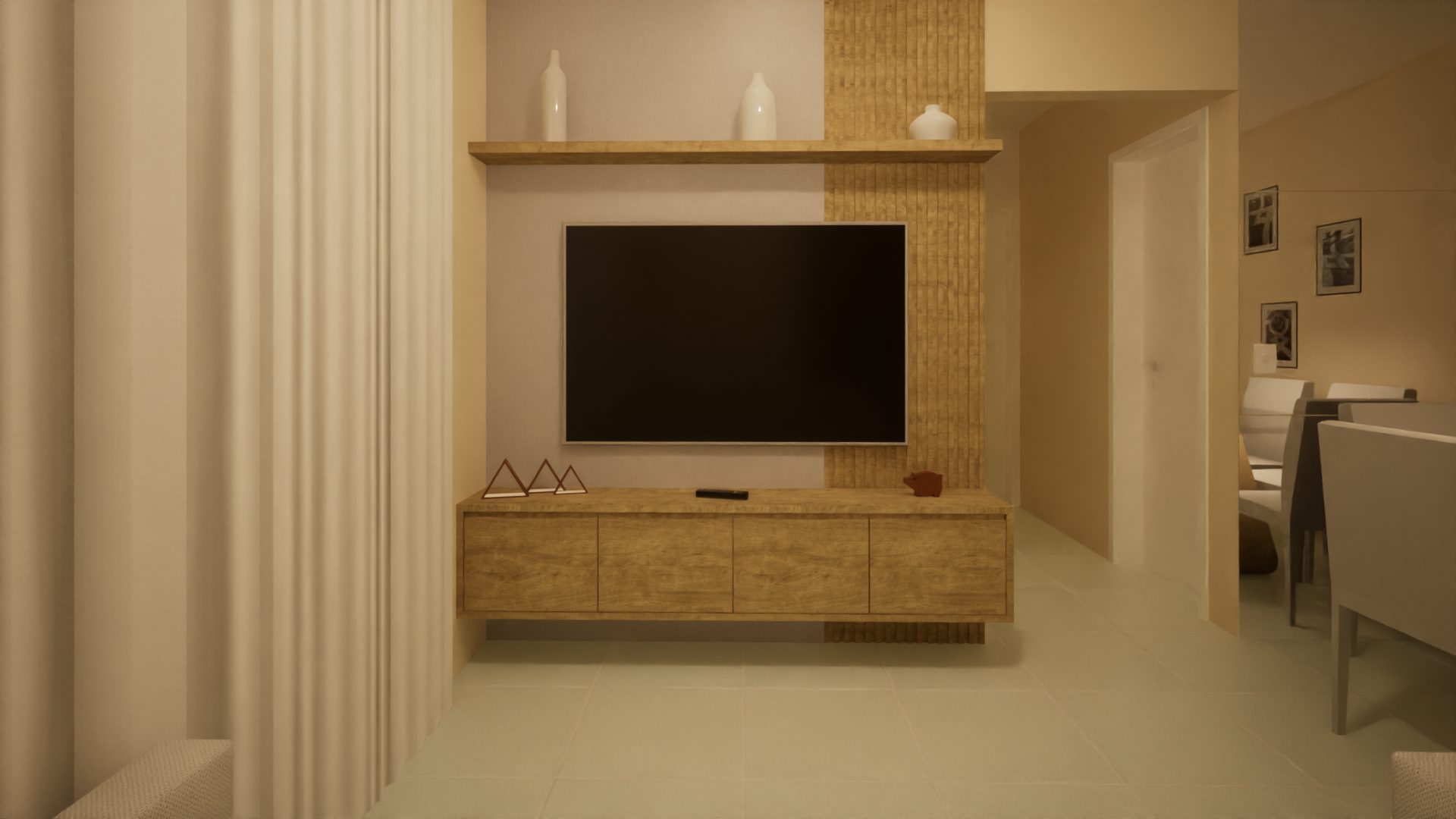 Apartamento Felipe & Amanda — Residencial · Design de interiores — Noval Engenharia